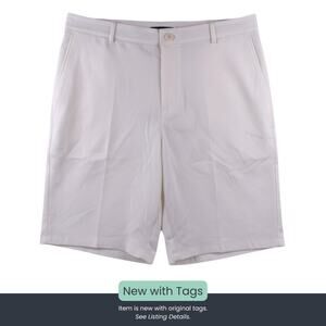 Nike Dri-FIT Men’s Golf Shorts – White Standard Fit